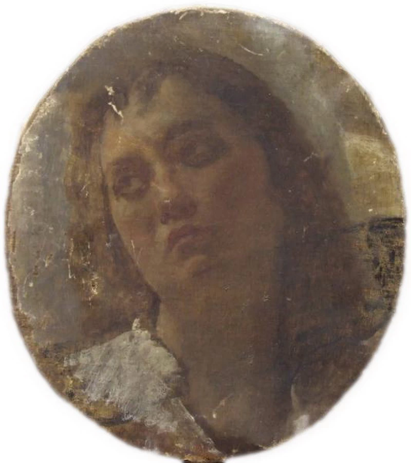 Studio di testa femminile - Accademia di Belle Arti di Brera, Milano